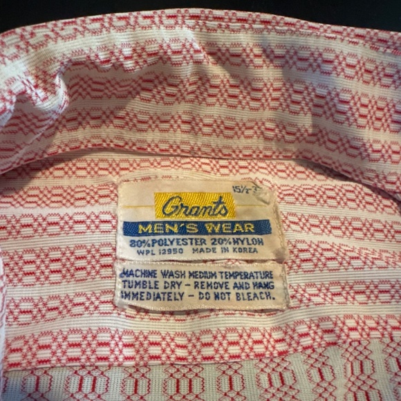 Vintage 70s long sleeve button up - Picture 3 of 4